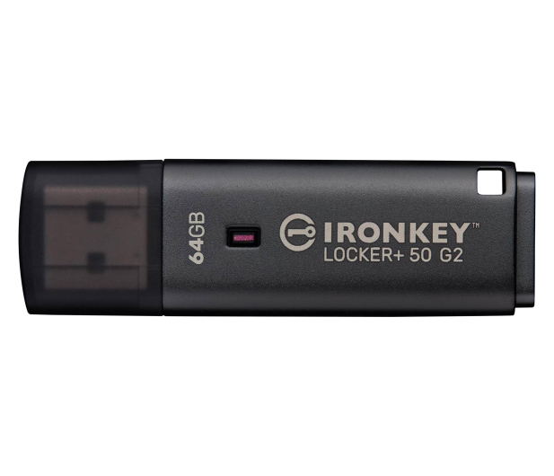 Kingston 64GB IronKey Locker+ 50G2 - 1512153 - zdjęcie